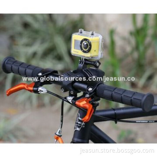 Stylish Full HD Waterproof Mini Cycling Helmet Camera with 170° Wide Angle FOV